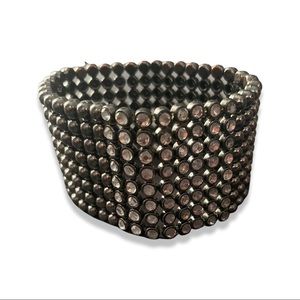 Express Gunmetal Stretch Bracelet